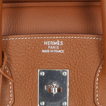 HERMES Birkin 35 Taurillon Clemence Palladium Size ONE SIZE