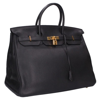 HERMES Birkin 40 Togo Leather Gold HW Handbag Size ONE SIZE