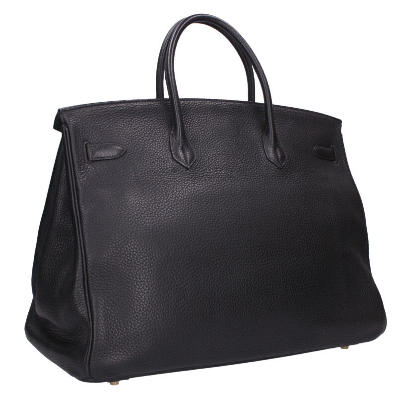 HERMES Birkin 40 Togo Leather Gold HW Handbag Size ONE SIZE