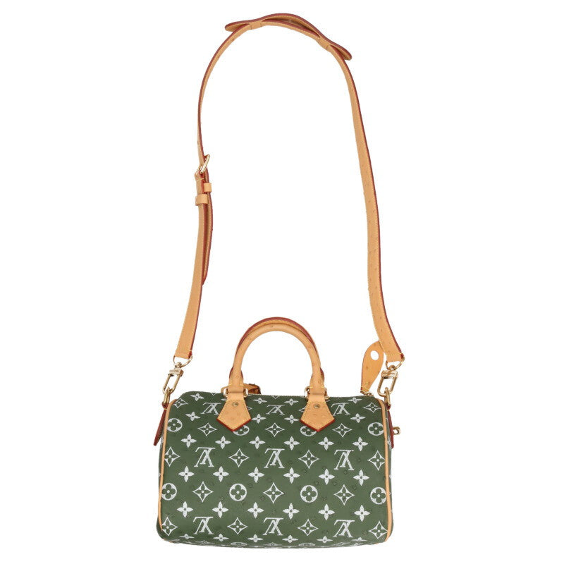 LOUISVUITTON Speedy P9 Bandoulière 25 Monogram Size Green