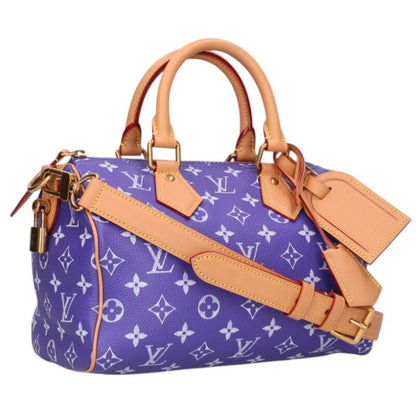 LOUISVUITTON Speedy P9 Bandoulière 25 Monogram Size Purple
