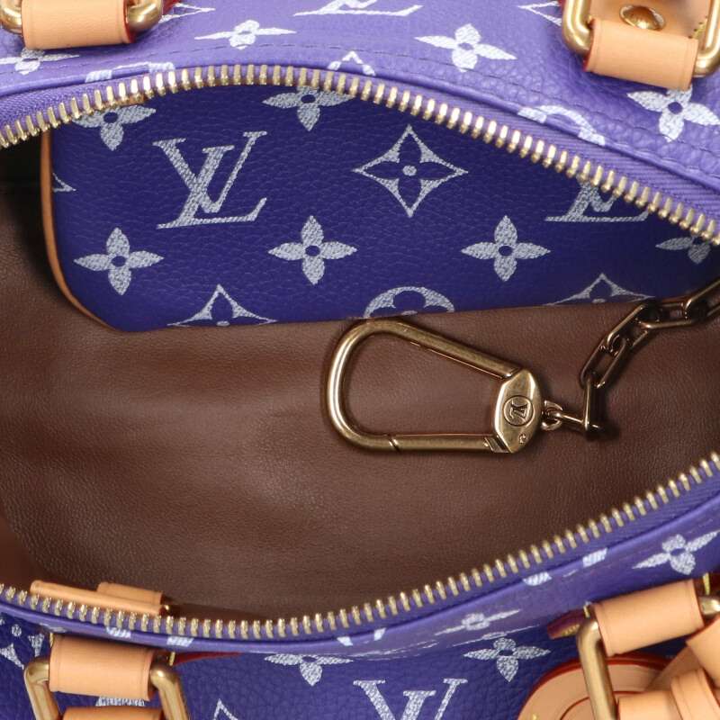 LOUISVUITTON Speedy P9 Bandoulière 25 Monogram Size Purple