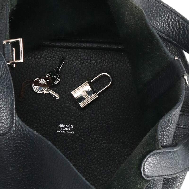 HERMES Picotin Lock MM Taurillon Clemence Pld Size ONE SIZE