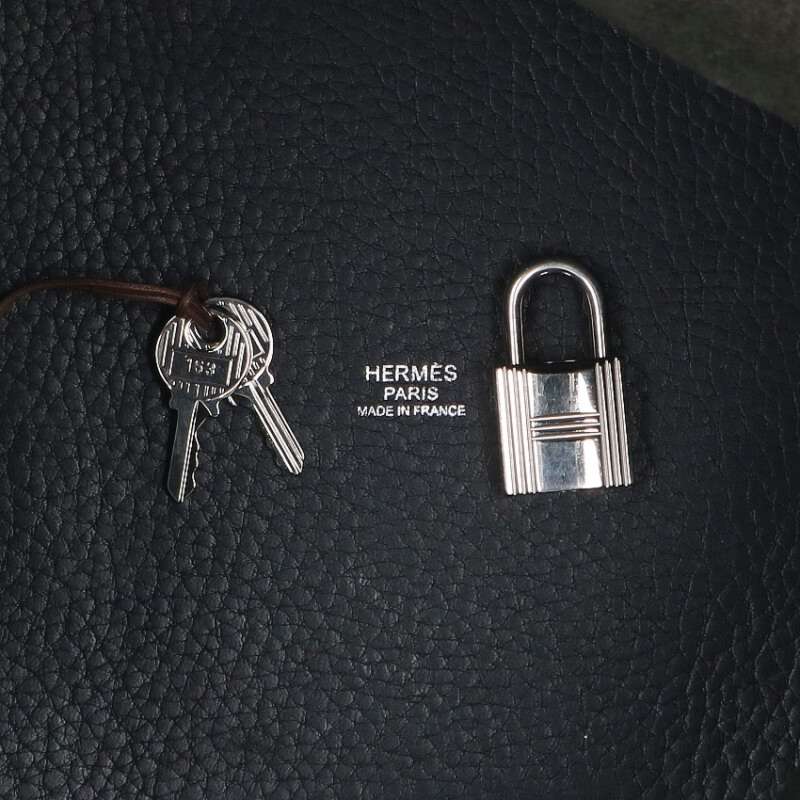 HERMES Picotin Lock MM Taurillon Clemence Pld Size ONE Multi