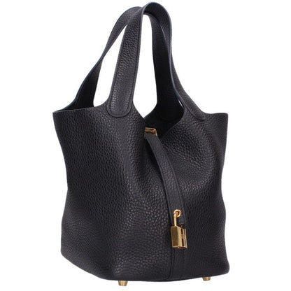 HERMES Picotin Lock PM Taurillon Clemence Gold Size ONE SIZE