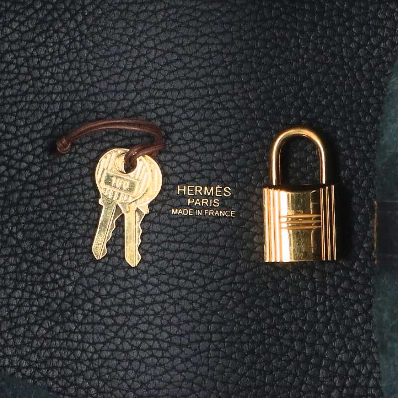 HERMES Picotin Lock PM Taurillon Clemence Gold Size ONE SIZE