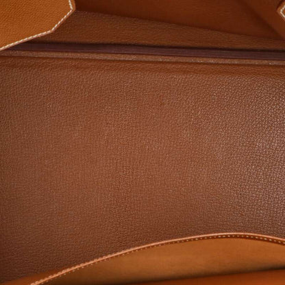 HERMES Birkin 40 Courchevel Leather Gold HW Size ONE SIZE