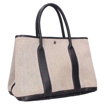 HERMES Garden Party PM Toile H Negonda Handbag Size ONE SIZE