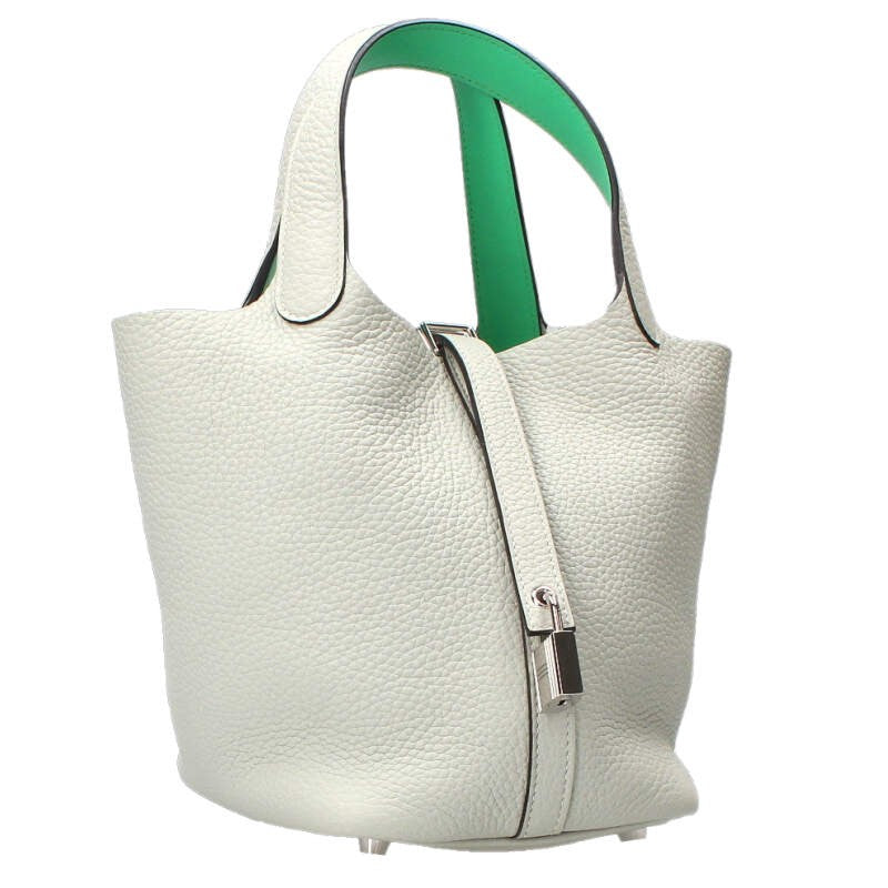 HERMES Picotin Lock PM Eclat Palladium HW Bag Size ONE SIZE
