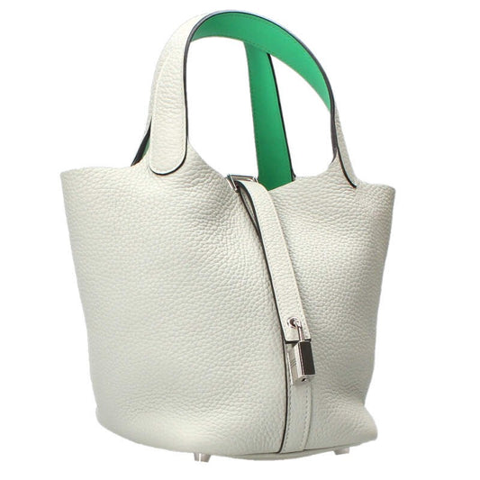 HERMES Picotin Lock PM Eclat Palladium HW Bag Size ONE SIZE
