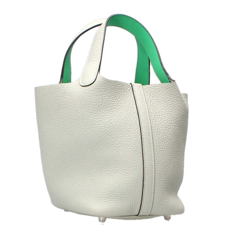 HERMES Picotin Lock PM Eclat Palladium HW Bag Size ONE SIZE