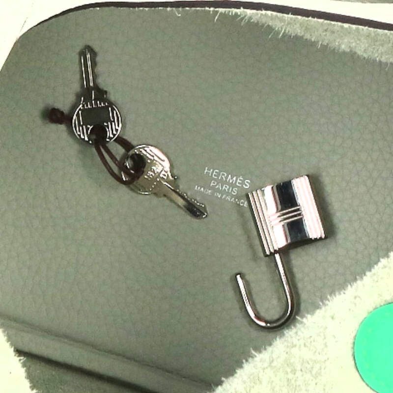 HERMES Picotin Lock PM Eclat Palladium HW Bag Size ONE SIZE