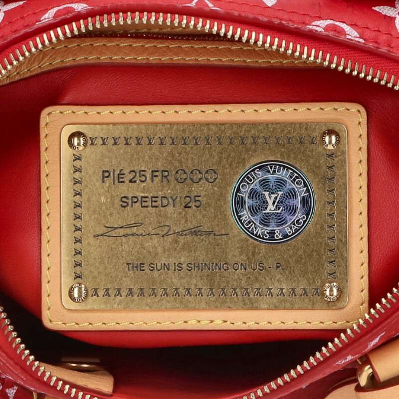 LOUISVUITTON Speedy P9 Bandoulière 25 Monogram Size ONE Red