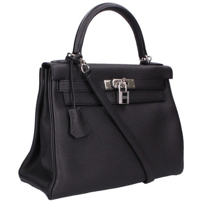 HERMES Kelly 28 Retourne Togo Silver Hardware Size ONE SIZE