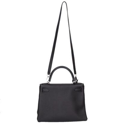 HERMES Kelly 28 Retourne Togo Silver Hardware Size ONE SIZE