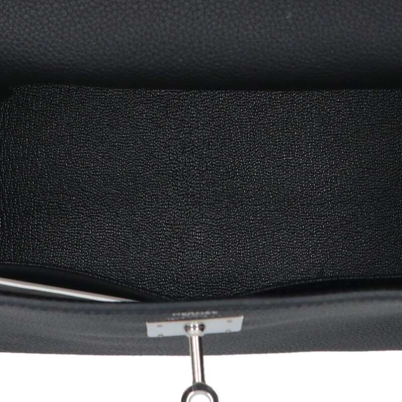 HERMES Kelly 28 Retourne Togo Silver Hardware Size ONE SIZE