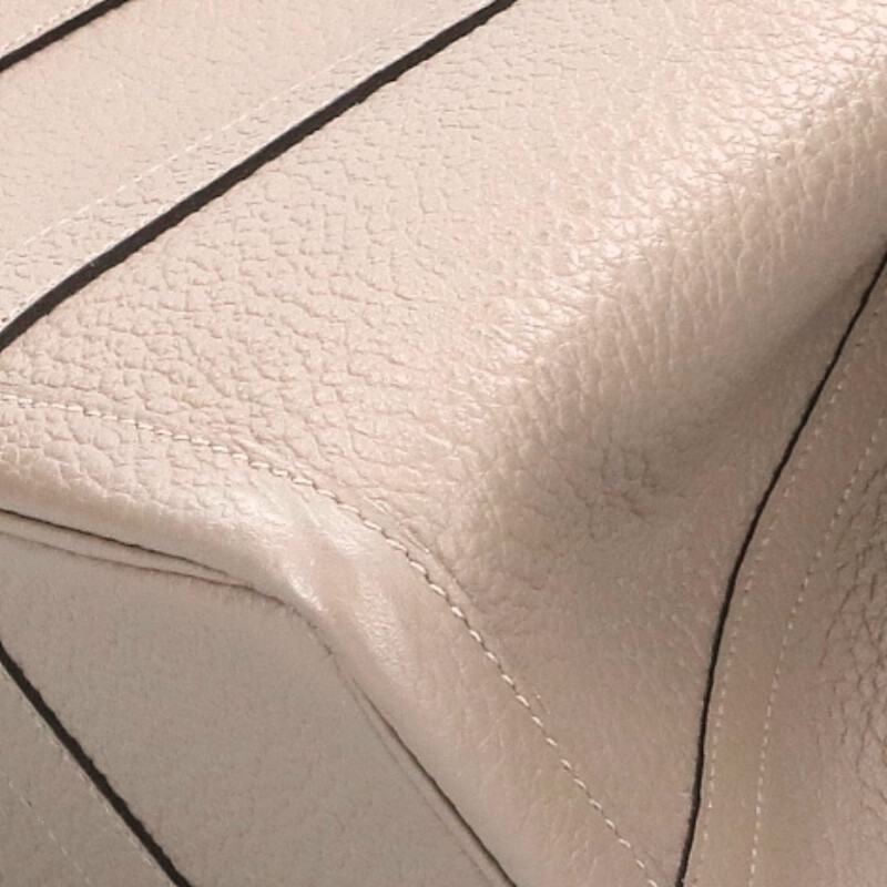HERMES Garden Party TPM Vache Country Handbag Gray Size TPM