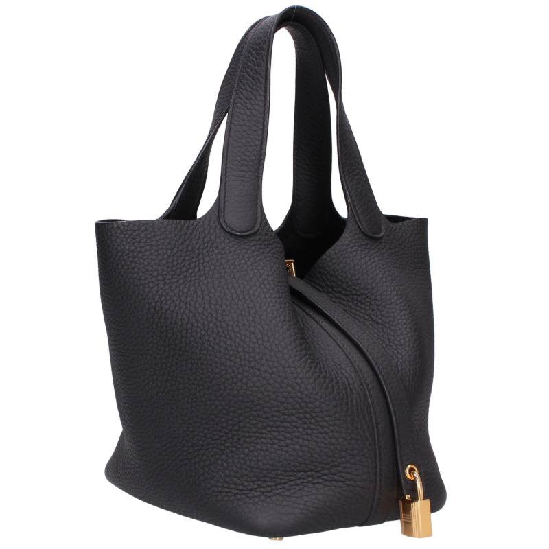 HERMES Picotin Lock PM Gold Hardware Taurillon Size ONE SIZE