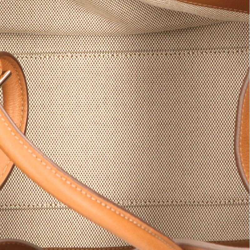 PRADA Logo Soft Grain Leather Handbag Brown Size ONE SIZE