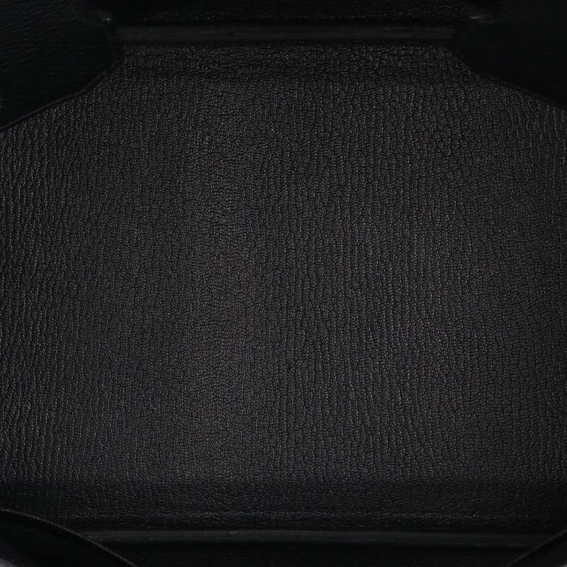 HERMES Birkin GHW Clemence Leather Bag Size 35
