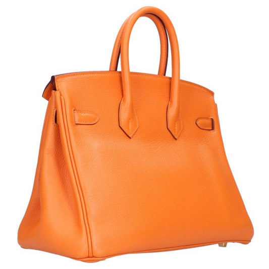 HERMES Birkin Togo Leather Gold Hardware Handbag Size 25