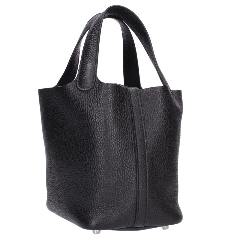 HERMES Picotin Lock PM Taurillon Clemence Hw Bag Size PM