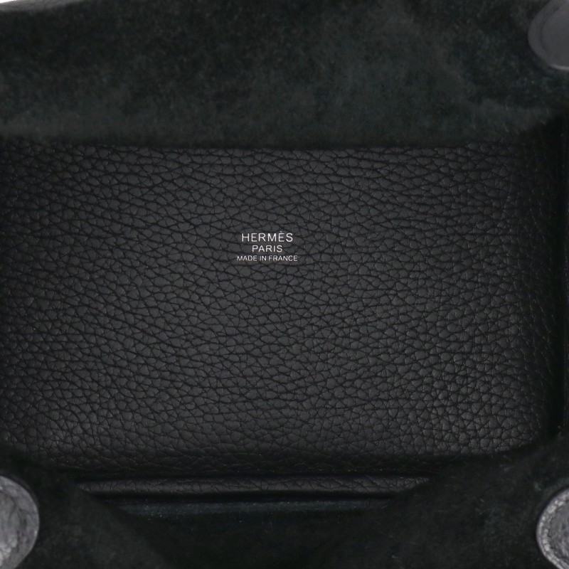 HERMES Picotin Lock PM Taurillon Clemence Hw Bag Size PM