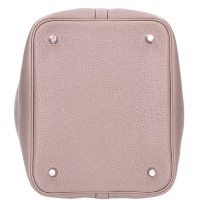 HERMES Picotin Lock Taurillon Clemence Asphalte Bag Size MM