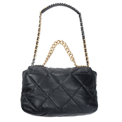 CHANEL CHANEL 19 Maxi Flap Shiny Lambskin Size ONE SIZE