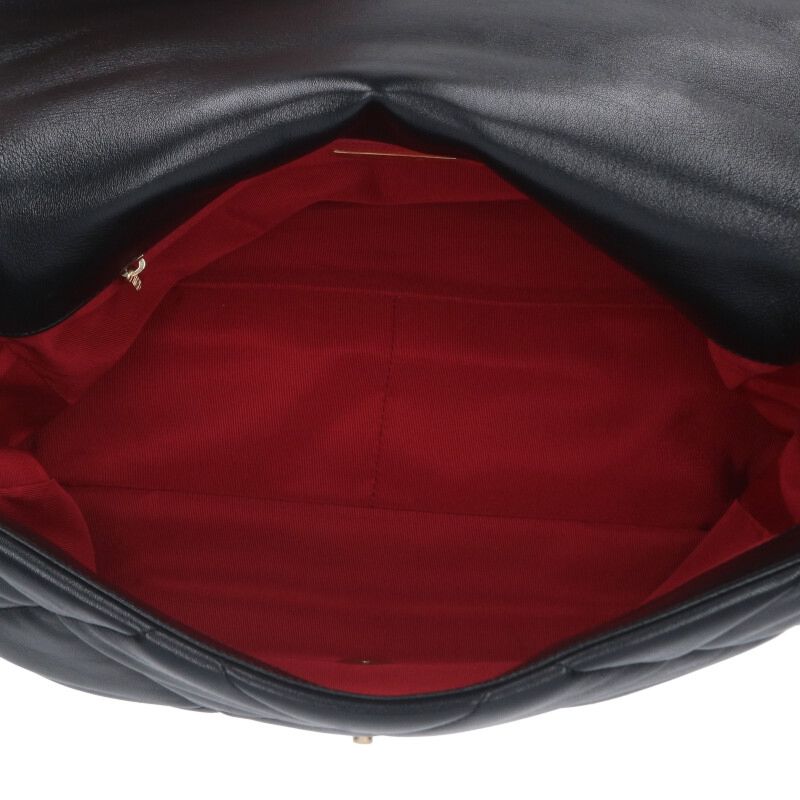 CHANEL CHANEL 19 Maxi Flap Shiny Lambskin Size ONE SIZE