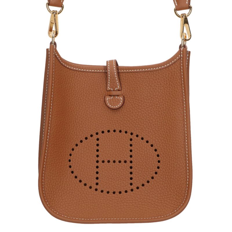 HERMES Evelyne TPM K-Stamp Gold Hardware Size ONE SIZE
