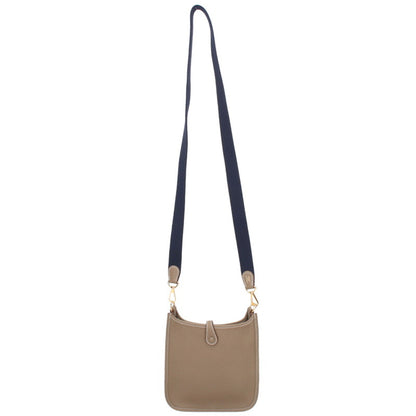 HERMES Evelyne TPM K-Stamp Clemence Etoupe Bag Size ONE SIZE