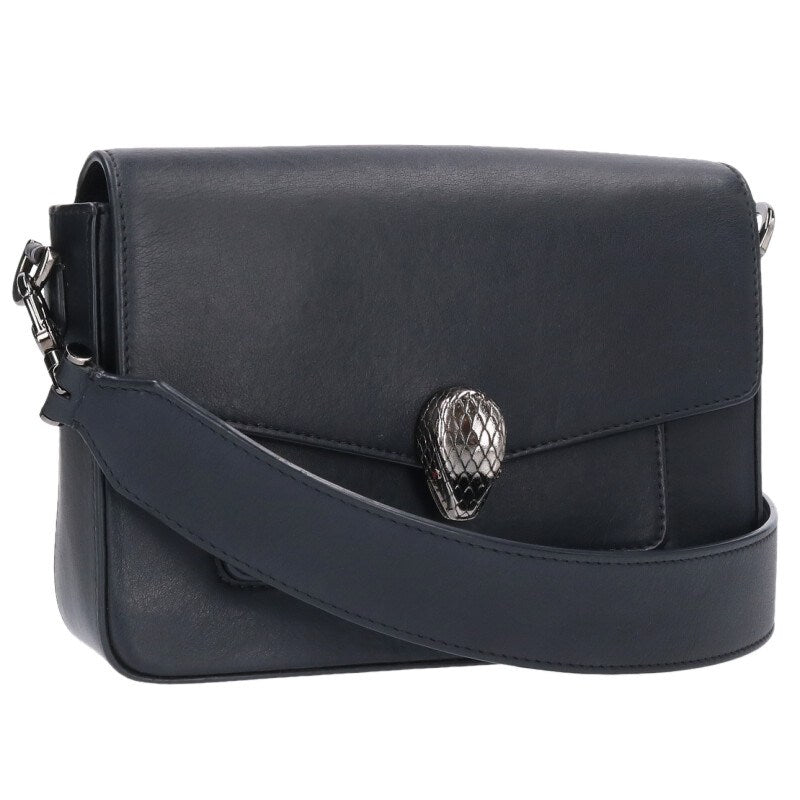 BVLGARI Serpenti Forever Leather Crossbody Bag Size ONE SIZE