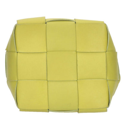 Bottega Veneta Leather Shoulder Bag Yellow