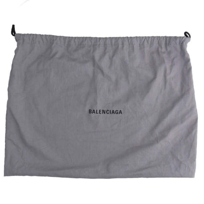 Balenciaga Monaco BB Logo Chain Shoulder Bag White One Size