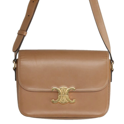 CELINE Classic Triomphe Calfskin Shoulder Bag Size ONE SIZE