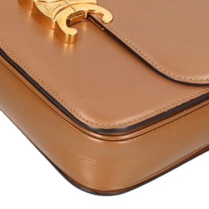 CELINE Classic Triomphe Calfskin Shoulder Bag Size ONE SIZE