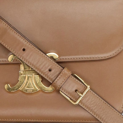 CELINE Classic Triomphe Calfskin Shoulder Bag Size ONE SIZE