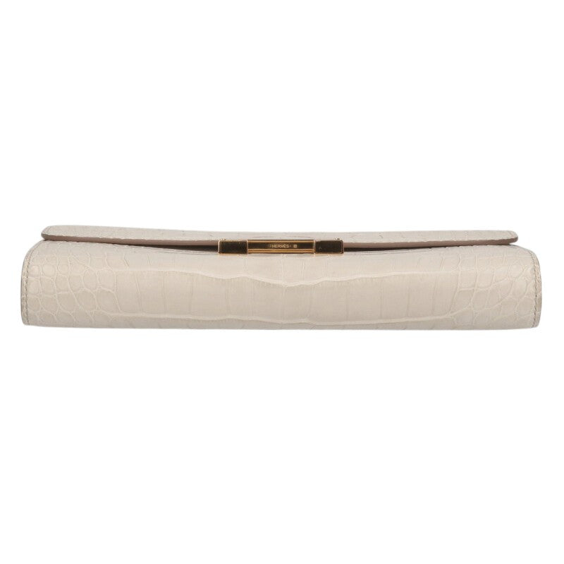 HERMES Constance Long ToGo K-Stamp Alligator Size ONE SIZE