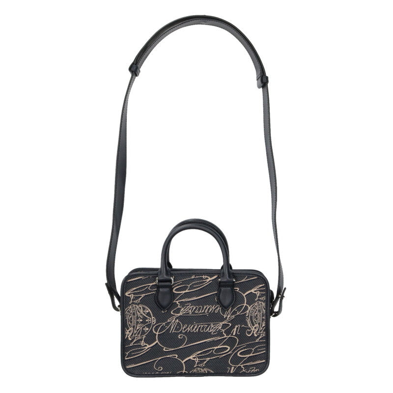 Berluti Un Jour Gulliver Scritto 2-Way Canvas Size ONE SIZE