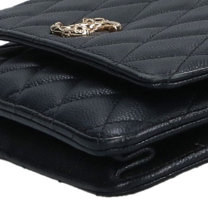 CHANEL Matelasse Chain Wallet Shoulder Bag Size ONE SIZE