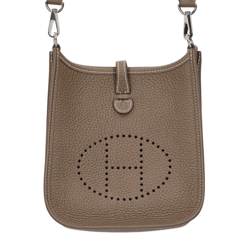 HERMES Evelyne TPM Amazon Leather Shoulder Bag Size ONE SIZE