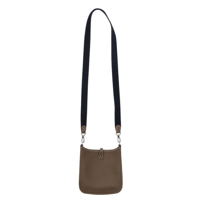 HERMES Evelyne TPM Amazon Leather Shoulder Bag Size ONE SIZE