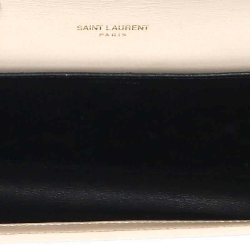 SAINT LAURENT PARIS Uptown Croc Embossed Size ONE SIZE