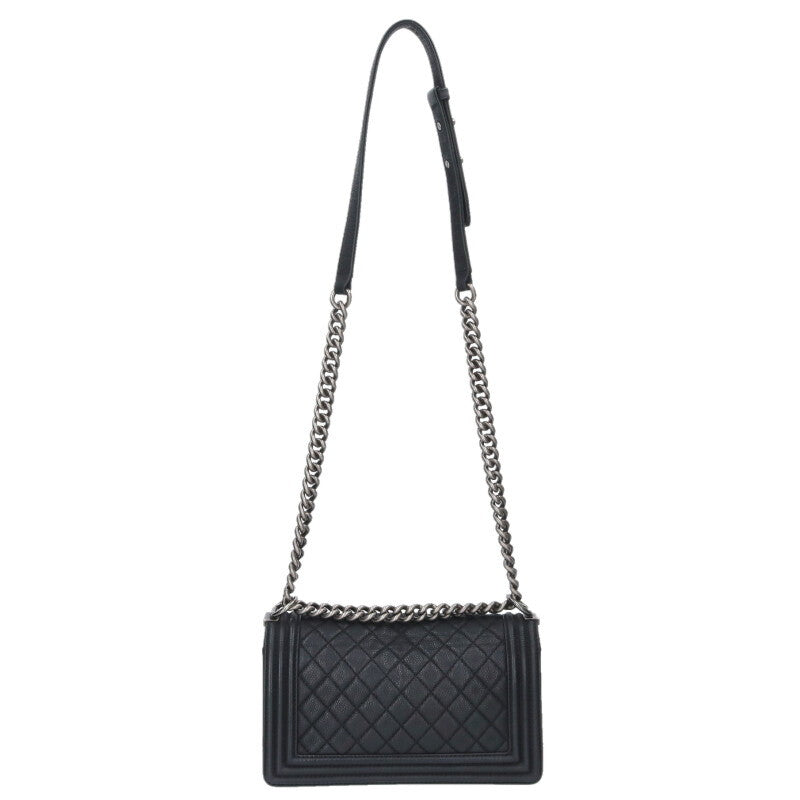CHANEL Boy Chanel 25 Caviar Skin Chain Size ONE SIZE