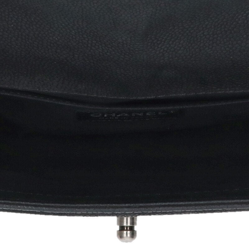CHANEL Boy Chanel 25 Caviar Skin Chain Size ONE SIZE