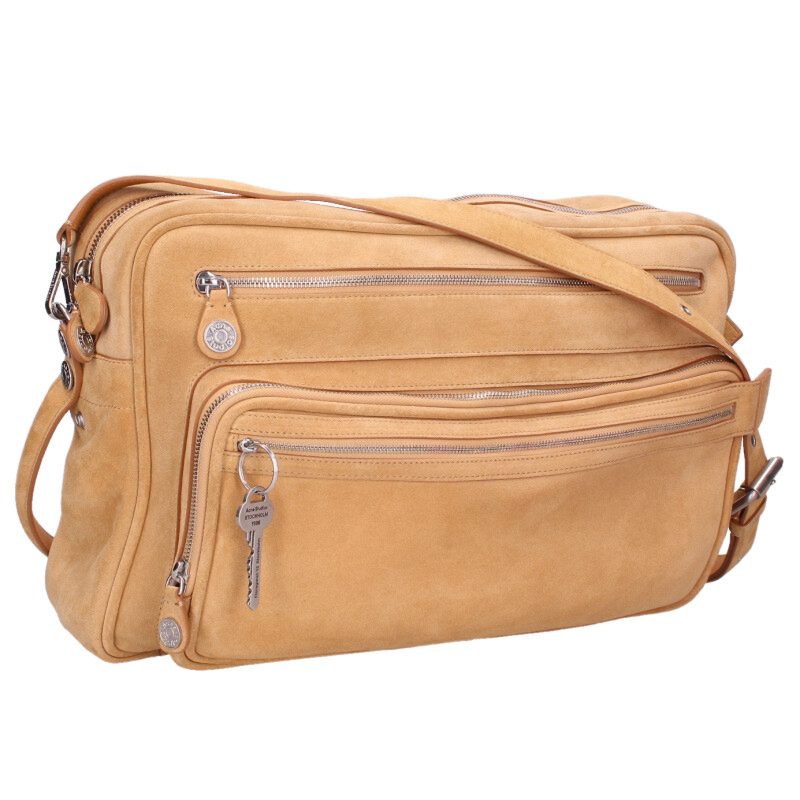 ACNE STUDIOS Camero Camera Suede Shoulder Bag Size ONE SIZE