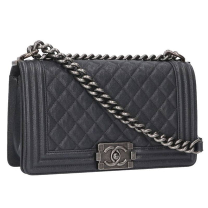 CHANEL Boy Chanel 25 Caviar Skin Chain Size ONE SIZE Multi