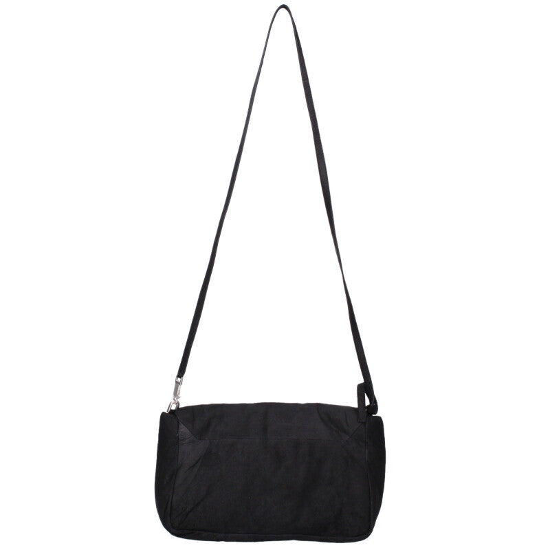 Rick Owens Leather Big Pillow Shoulder Bag Black Size UNI