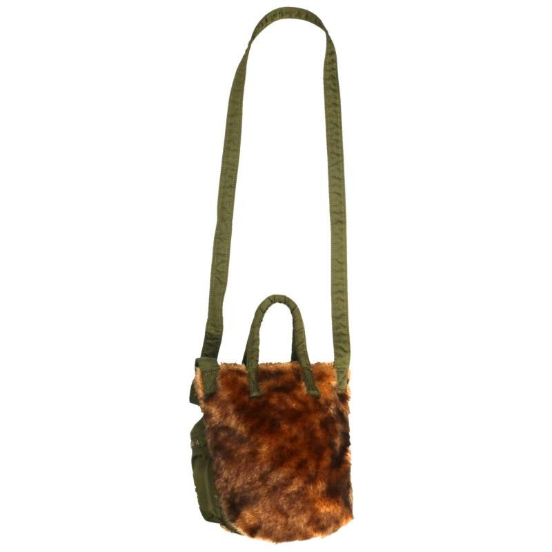 PORTER x Sacai Fur Nylon Shoulder Bag Size ONE SIZE